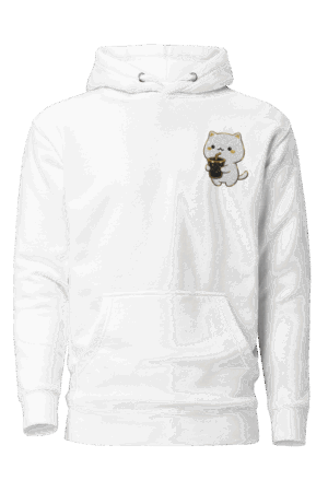 Sudadera con capucha ANYMO Essential Blanca