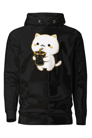 Sudadera con capucha ANYMO Statement Negra