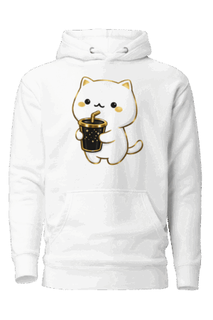 Sudadera con capucha ANYMO Statement Blanca